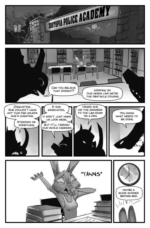 Police Zootality (Zootopia) [Disclaimer] rule 34 porn comic cover