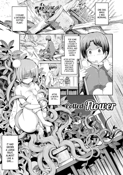 Potted Flower [Horitomo] rule 34 porn comic cover