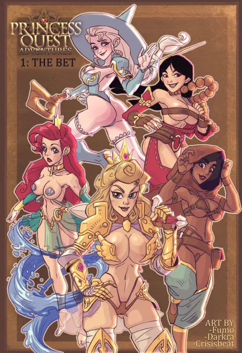 Princess Quest Adventures [Crisisbeat] rule 34 porn comic cover