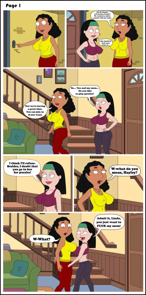 Puzzle Fun (American Dad!) [SexFightFun] rule 34 porn comic cover
