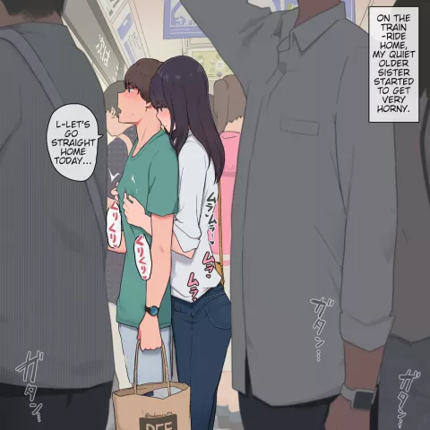 Quiet Older Sister That’s Conscious of Her Younger Brother as the Opposite Sex [Wakamatsu] rule 34 porn comic cover
