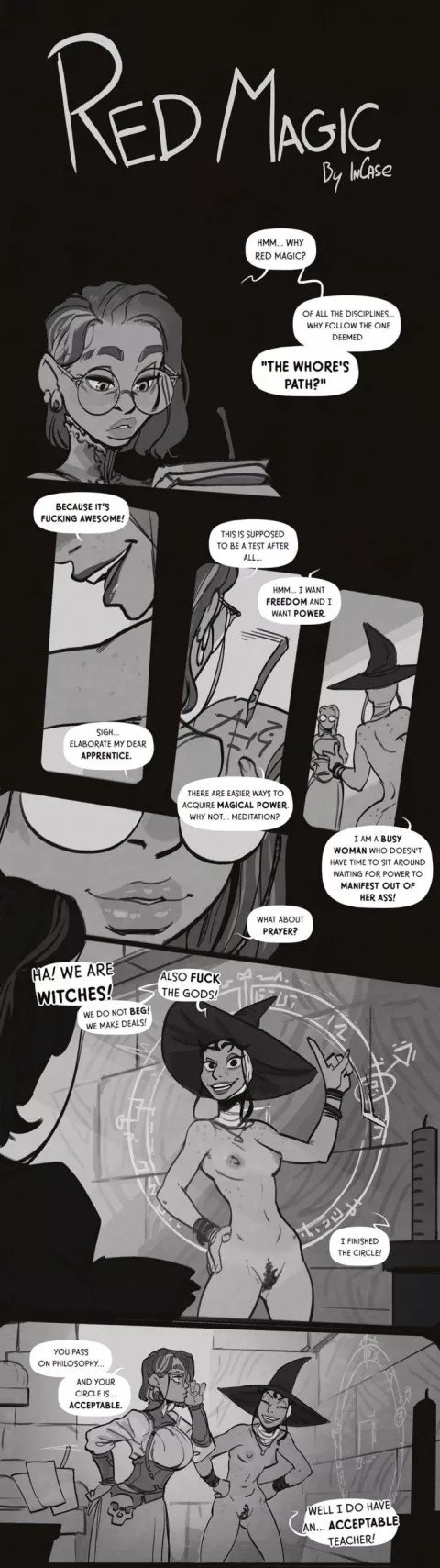 Red Magic [InCase] rule 34 porn comic cover