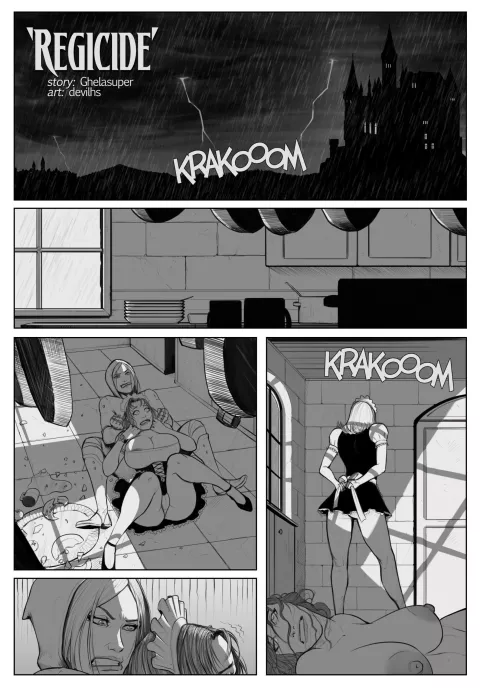 Regicide [DevilHS] rule 34 porn comic cover