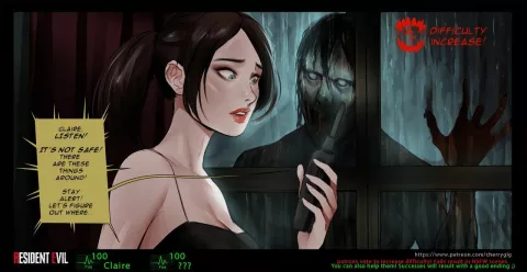 Resident Evil DND (Resident Evil) [Cherry-Gig] rule 34 porn comic cover