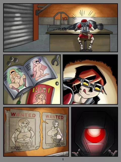 Risky Business (Borderlands) [Glassfish] rule 34 porn comic cover