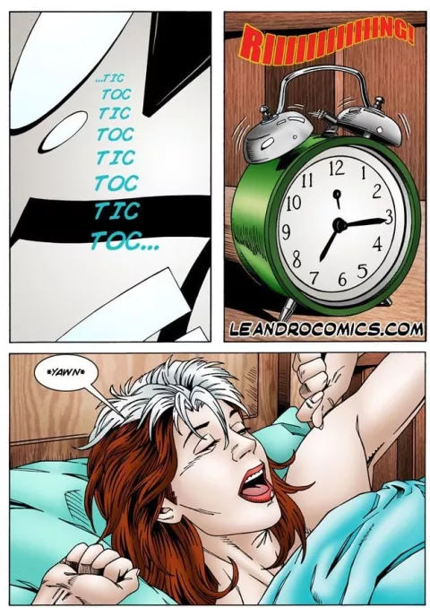 Rogue loses her powers (X-men) [Leandro Comics] rule 34 porn comic cover
