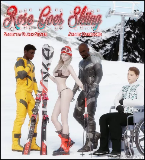 Rose Goes Skiing [DarkLord] rule 34 porn comic cover