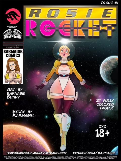 Rosie Rocket [My Bad Bunny , Karmagik] rule 34 porn comic cover