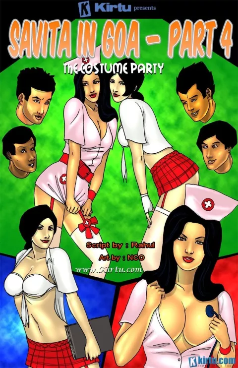 Savita Bhabhi In Goa [Kirtu] rule 34 porn comic cover