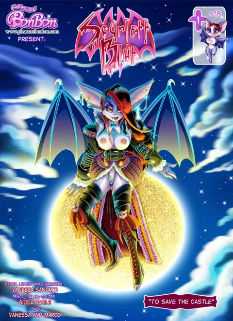Scarlet Blut [PleasureBonBon] rule 34 porn comic cover