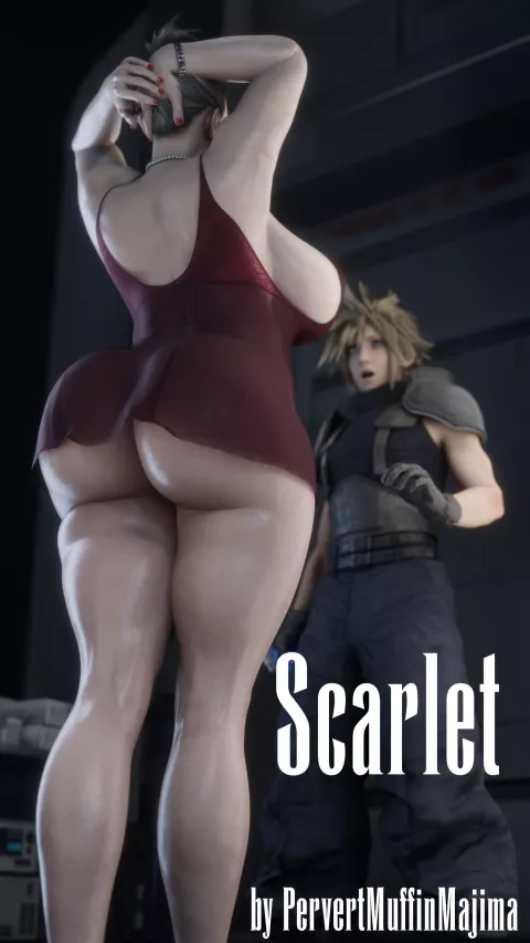 Scarlet (Final Fantasy VII) [PervertMuffinMajima] rule 34 porn comic cover