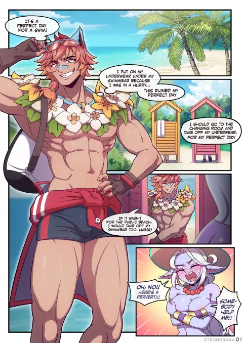 Sett (League of Legends) [Strong Bana] rule 34 porn comic cover