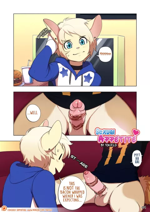 Sexual Appetite [Tokifuji] rule 34 porn comic cover