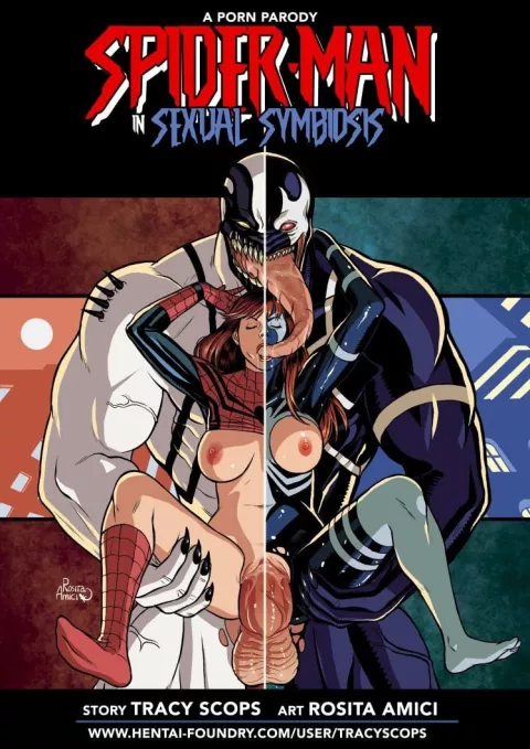 Sexual Symbiosis (Spider-Man) [Tracy Scops] rule 34 porn comic cover