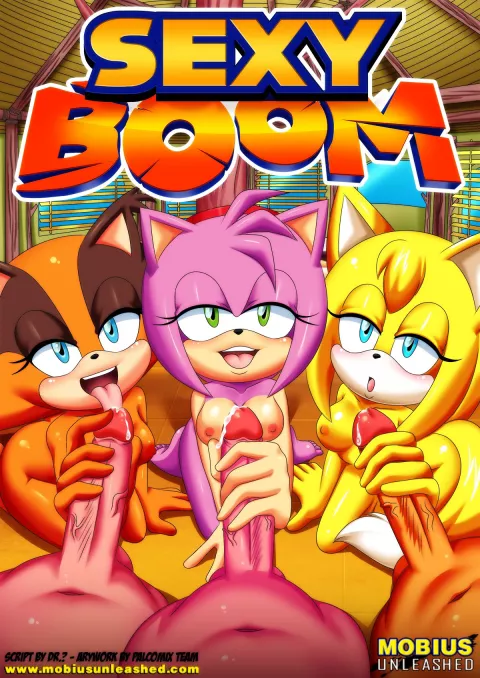 Sexy Boom (Sonic the Hedgehog) [Palcomix] rule 34 porn comic cover
