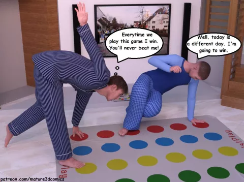 Sexy Game Of Twister [Mature3DComics] rule 34 porn comic cover