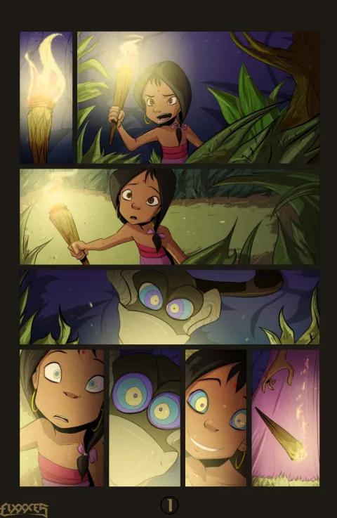 Shanti And Kaa Mini Comics (The Jungle Book) [FIXXXER] rule 34 porn comic cover
