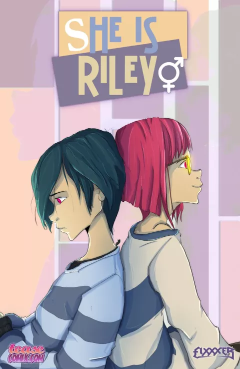 She Is Riley [Tease Comix] rule 34 porn comic cover