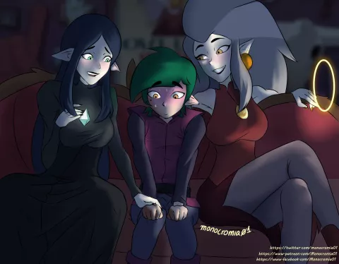 Sister’s game (The Owl House) [Monocromia01] rule 34 porn comic cover