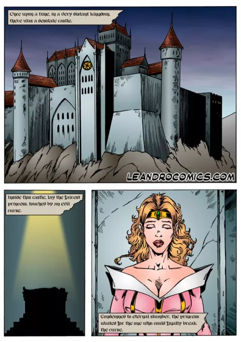 Sleeping Beauty [Leandro Comics] rule 34 porn comic cover