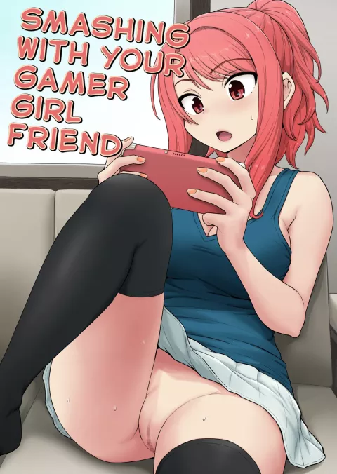 Smashing With Your Gamer Girl Friend [Gachonjirou] rule 34 porn comic cover