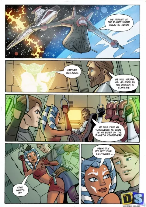 Space Sex (Star Wars) [Drawn-Sex] rule 34 porn comic cover