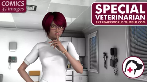 Special Veterinarian [ExtremeXWorld] rule 34 porn comic cover
