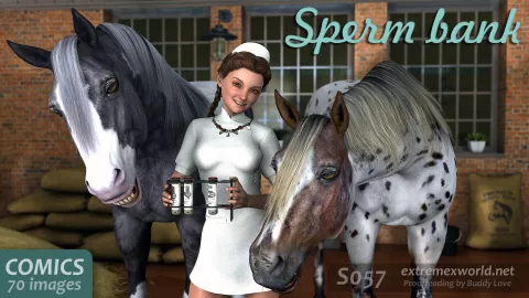 Sperm Bank [ExtremeXWorld] rule 34 porn comic cover