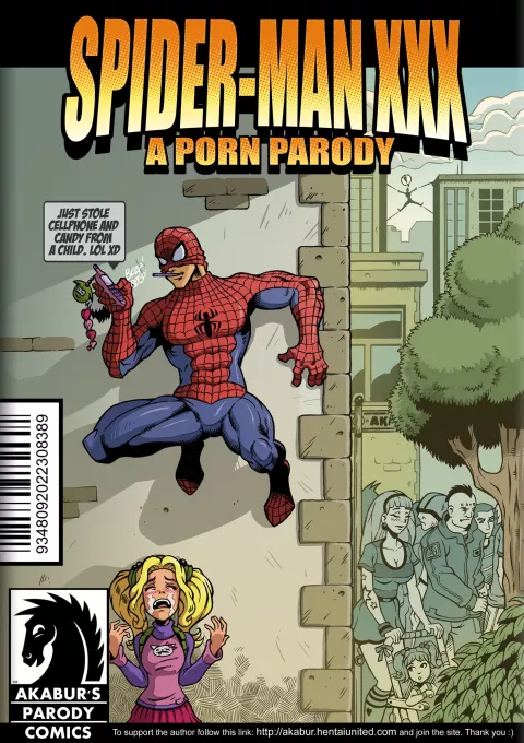 Spider-Asshole (Spider-Man) [Akabur] rule 34 porn comic cover