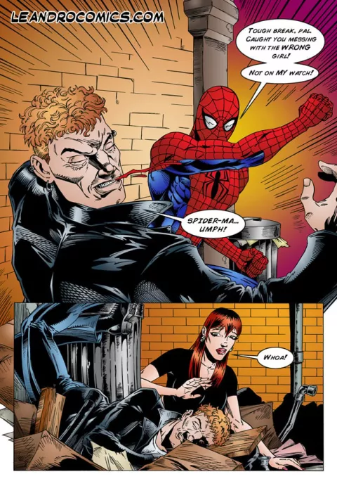 Spider-Man [Leandro Comics] rule 34 porn comic cover