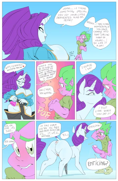 Spiked (My Little Pony Friendship is Magic) [BigDad] rule 34 porn comic cover