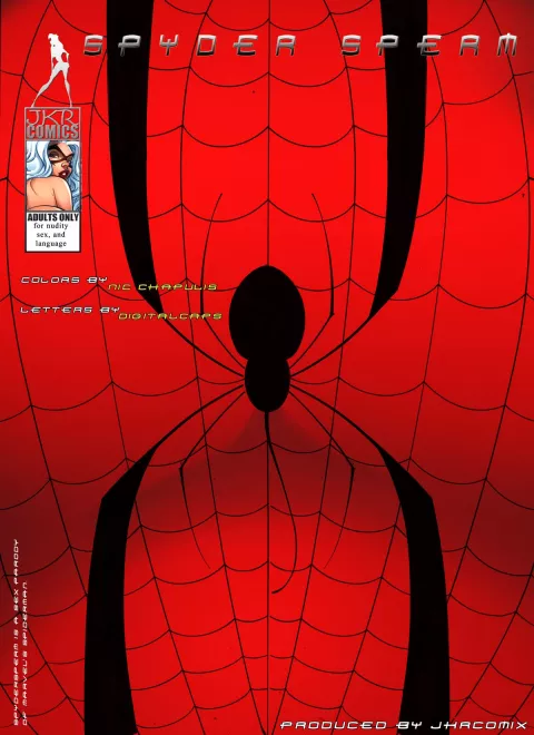 Spyder Sperm (Spider-Man) [JKRComix] rule 34 porn comic cover