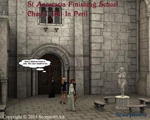 St Anastasia Finishing School [Scorpio69] rule 34 porn comic cover