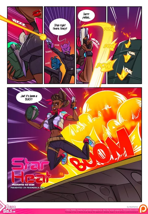 Star Heat [DSAN] rule 34 porn comic cover