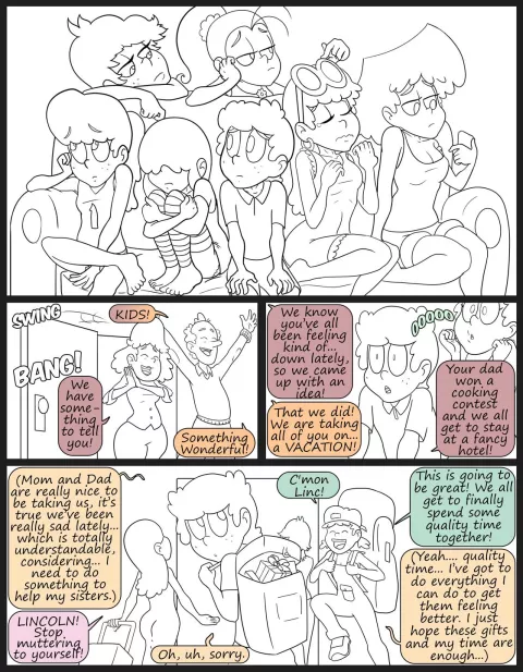 Suite Dreams (The Loud House) [MedullaMind] rule 34 porn comic cover