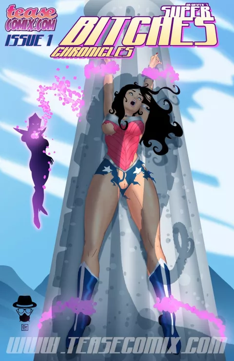 Super Bitches (Justice League) [Tease Comix] rule 34 porn comic cover