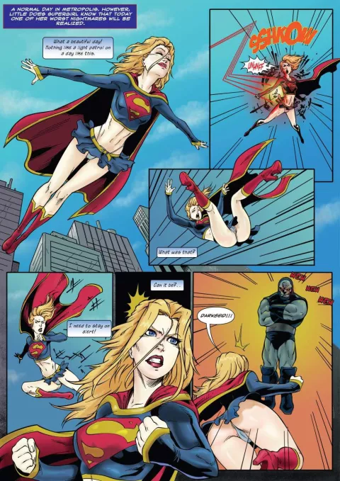 Supergirl’s Last Stand (Justice League) [R_EX] rule 34 porn comic cover