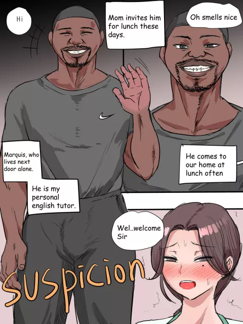 Suspicion [laliberte] rule 34 porn comic cover