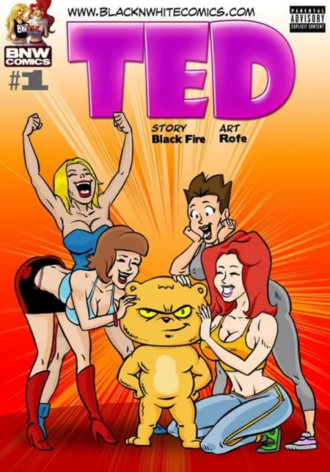 TED [BlackNWhiteComics] rule 34 porn comic cover