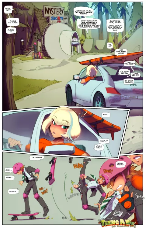 Taking A Dip (Gravity Falls) [Fred Perry] rule 34 porn comic cover