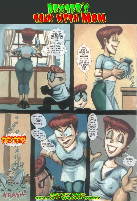 Talk With Mom (Dexter’s Laboratory) [Pandoras Box] rule 34 porn comic cover