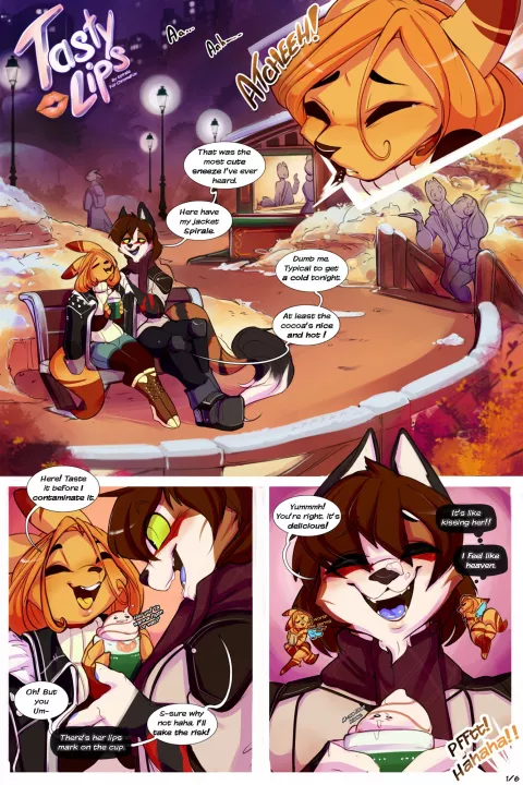 Tasty Lips [Spirale] rule 34 porn comic cover