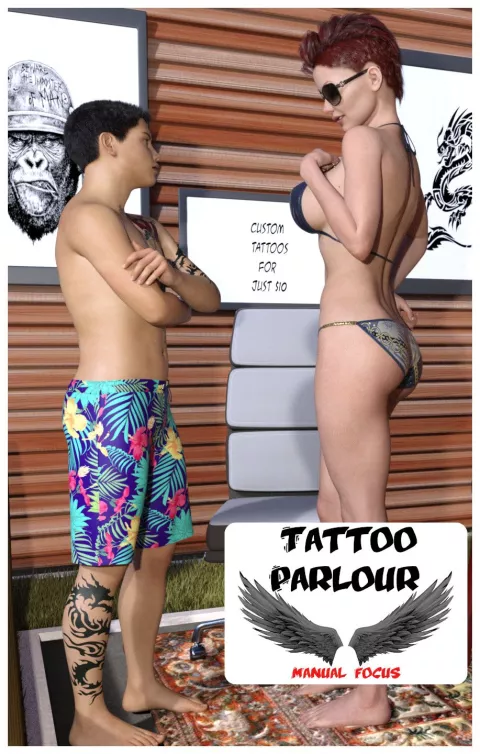 Tattoo Parlor [Manual_Focus] rule 34 porn comic cover