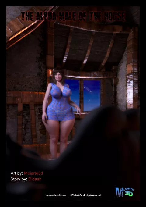 The Alpha Male Of The House [Moiarte3D] rule 34 porn comic cover