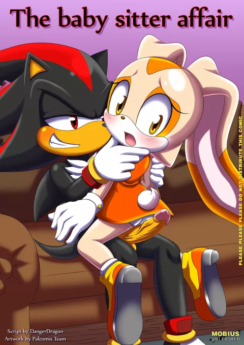 The Baby Sitter Affair (Sonic the Hedgehog) [Palcomix] rule 34 porn comic cover