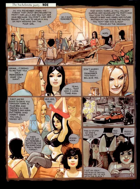 The Bachelorette Party [Ignacio Noe] rule 34 porn comic cover