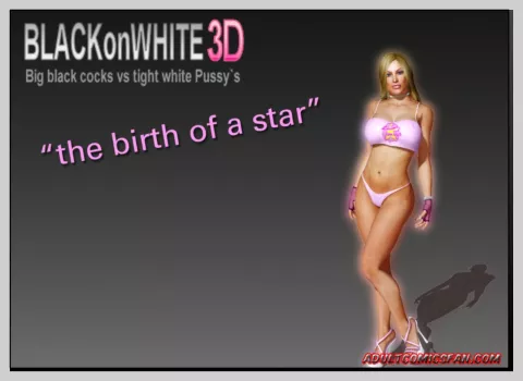 The Birth Of A Star [BlackonWhite3D] rule 34 porn comic cover