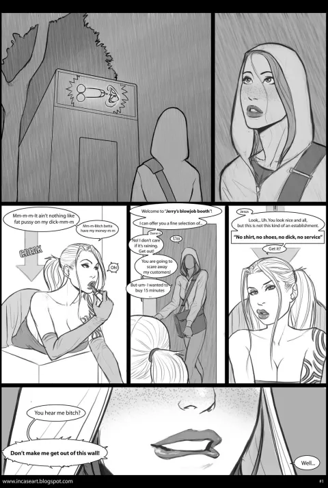 The Booth [InCase] rule 34 porn comic cover