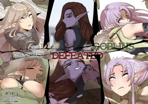 The Case of an Elf Defeated by Goblins [ABBB] rule 34 porn comic cover