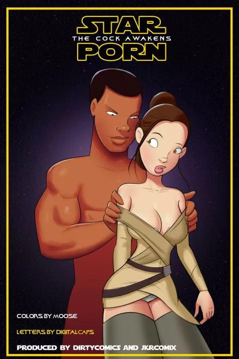The Cock Awakens (Star Wars) [Dirty Comics] rule 34 porn comic cover